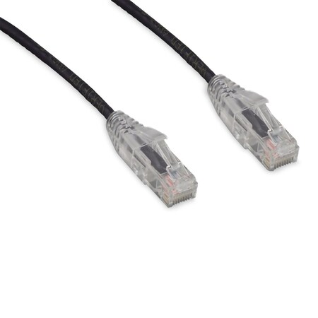 Enet Cat6 10Ft Slim 28Awg Clear Booted Cable C6-BK-SCB-10-ENC